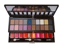 Load image into Gallery viewer, A Sivanna colors Multi Colored Eyeshadow and Lip Super Kit