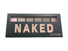 Load image into Gallery viewer, Sivanna Colors Semi Matte Eyeshadow kit (Smokey Naked Natural Pink Brown)