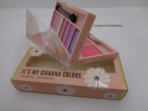 A Sivanna colors 8 Eyeshadow 2 Blusher 4 Lipkit