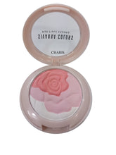 Load image into Gallery viewer, Sivanna Colors Mat Fluer Blusher (Flower Shaped Multi Colored Blusher With Applicator And Mirror)