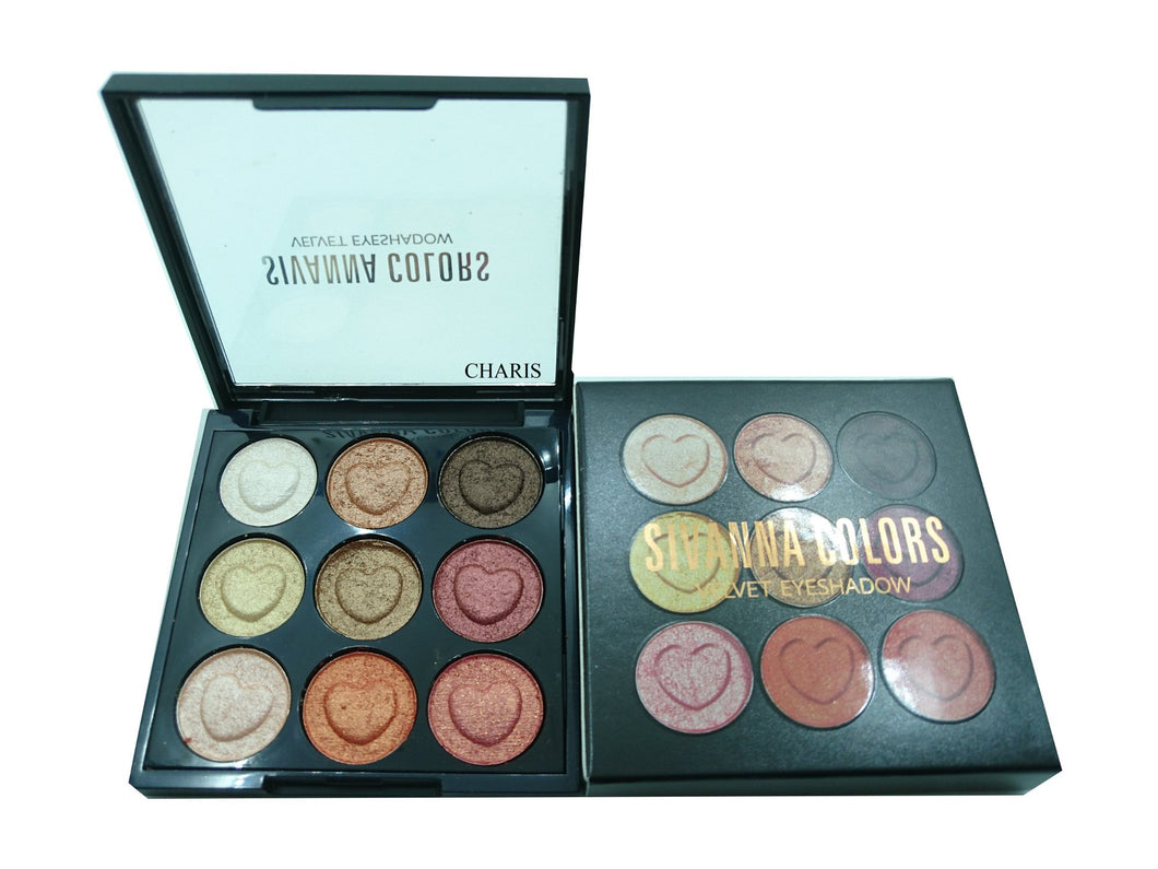 A Sivanna colors  Velvet Eyeshadow Kit